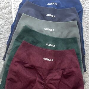 AUROLA Women's Seamless Shorts - Pack
